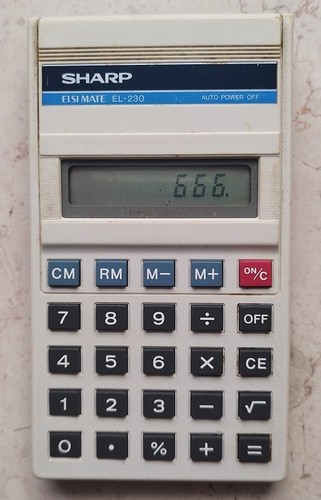 Sharp elsi mate - el-230,