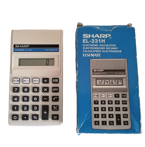 Sharp 231h electronic - sharp,