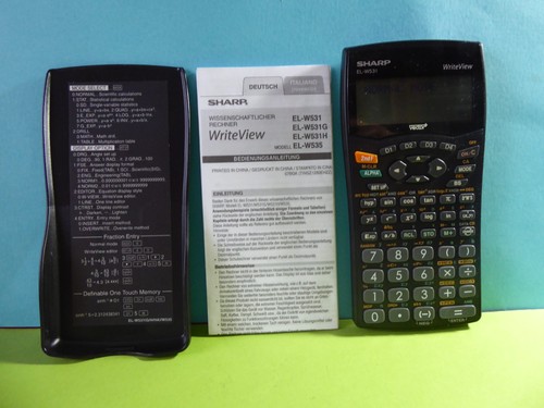 Sharp taschenrechner w531 - sharp, el
