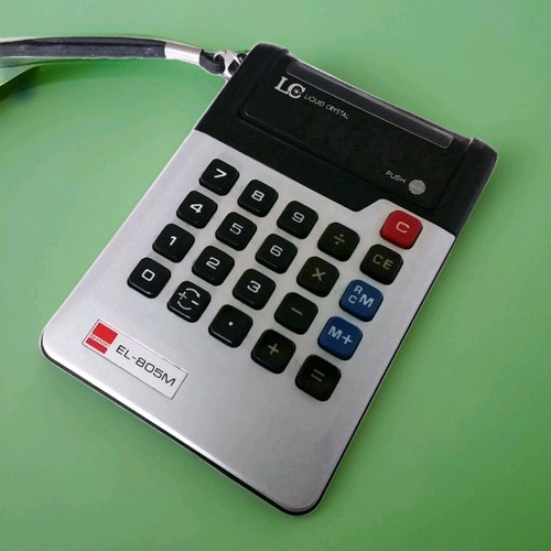 Sharp 805 taschenrechner - sharp, el-805