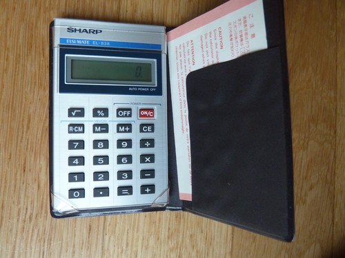 Taschenrechner 838 sharp im - el-838,