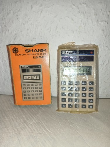 Vintage taschenrechner sharp - vintage,