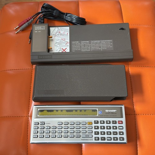 Sharp 1211 pocket computer - sharp,