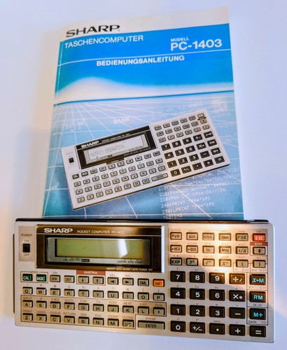 Sharp pocket computer - sharp,