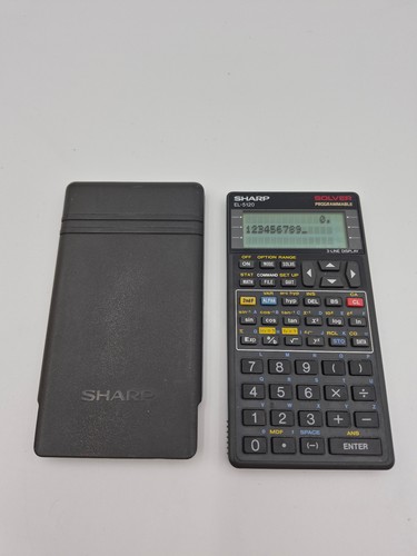 Sharp 5120 solver - el-5120,