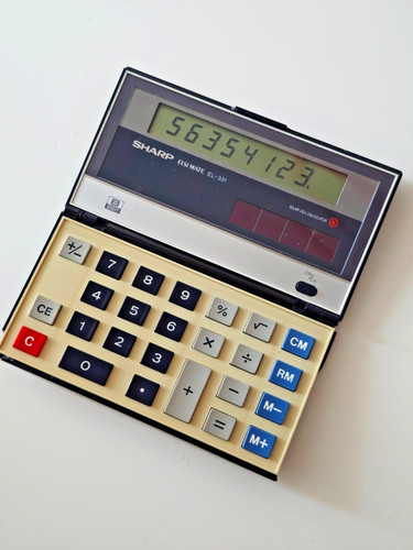 Taschenrechner sharp elsi mate - taschenrechner,