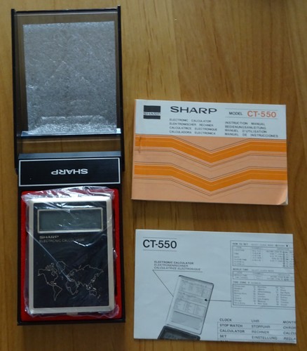 Sharp 550 electronic - sharp,