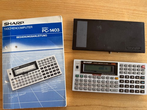 Taschenrechner sharp 1403h - taschenrechner, pc-1403h