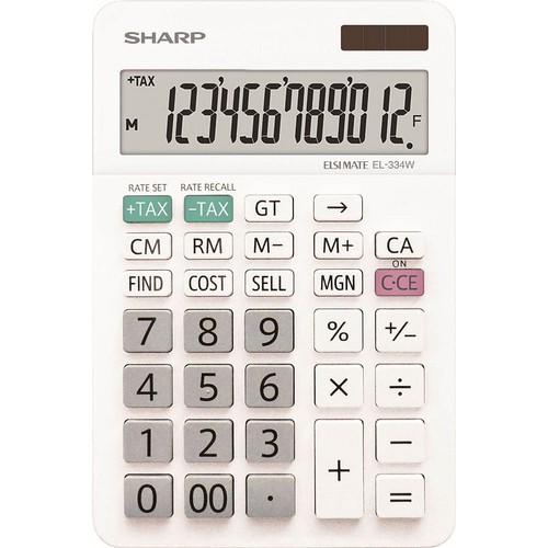 Sharp 334w tischrechner - sharp,