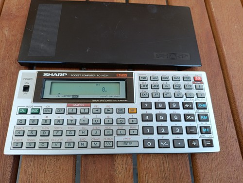 Sharp pocket computer 1403h - computer, pc-1403h