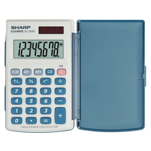 Sharp 243s taschenrechner - sharp,