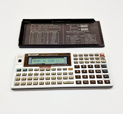 Sharp 1403 pocket - pc-1403, computer