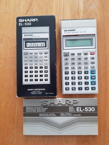 Taschenrechner sharp 530 - sharp, +