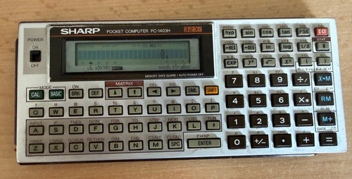 Sharp 1403 pocket - pc-1403, computer