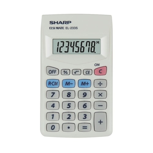 Sharp 233s taschenrechner - el-233s,