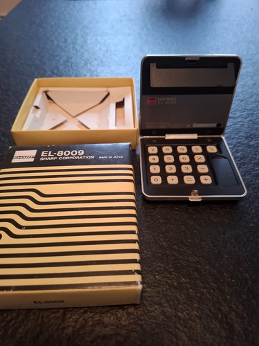 Sharp 8009 taschenrechner - el-8009,