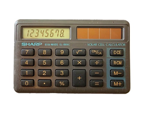 Sharp elsi mate 869c solar - elsi,
