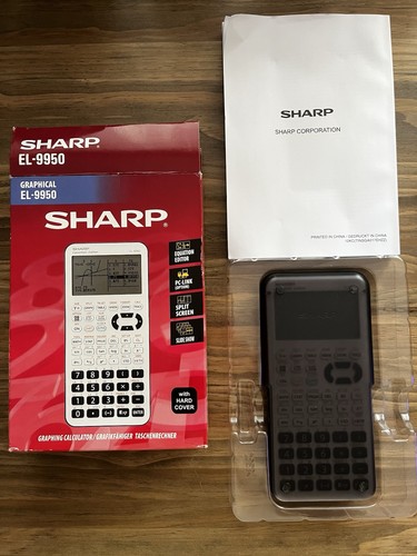 Sharp 9950 grafikrechner - sharp, el-9950