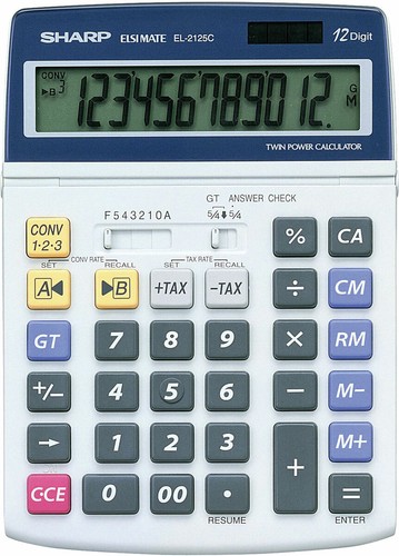 Sharp 2125 anzeigender - sharp, el-2125