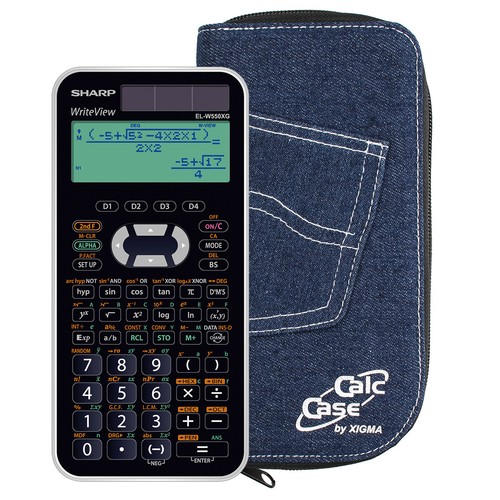 Sharp w550 und calccase - el-w550,