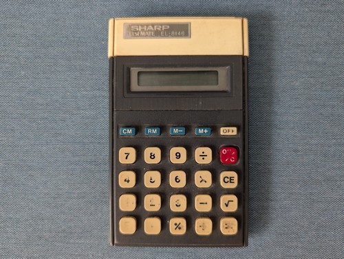 Vintage taschenrechner sharp - vintage,