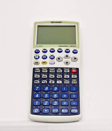Sharp 9900 equation editor - equation,