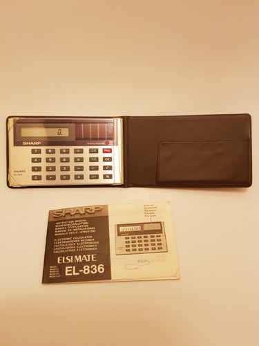 Sharp elsi mate 836 - mate, solar