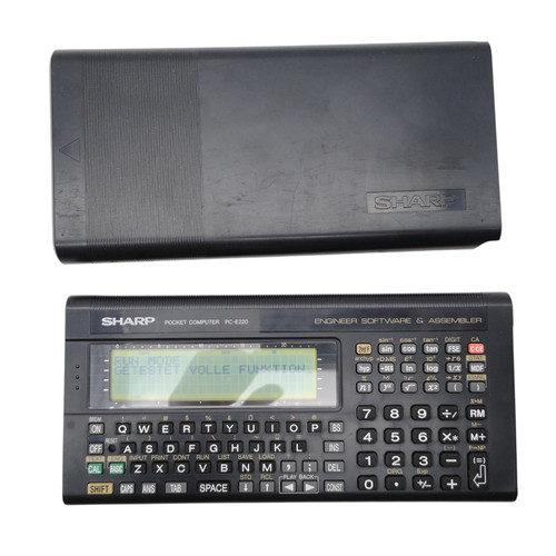 Sharp pocket computer e220 - pocket, pc-e220