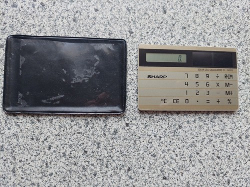 Sharp taschenrechner solar - taschenrechner,